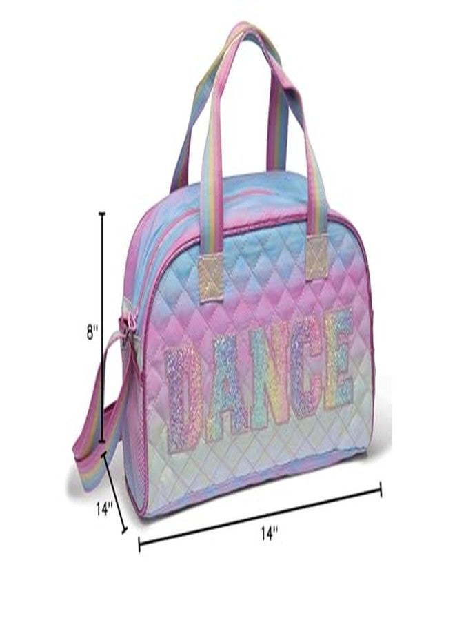 Danz N Motion Dancing Over The Rainbow Duffel Dance Bag - Image 3